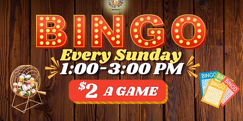 SUNDAY BINGO AT MICKEYS IRISH PUB