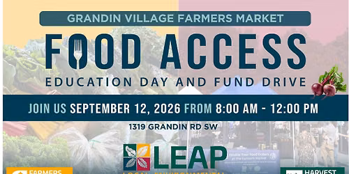Food Access Education Day at Grandin Village Farmers Market