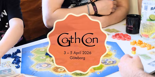 GothCon 2026 - ett spelkonvent!