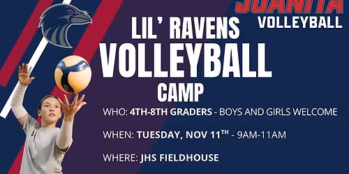 Lil\u2019 Ravens Volleyball Camp