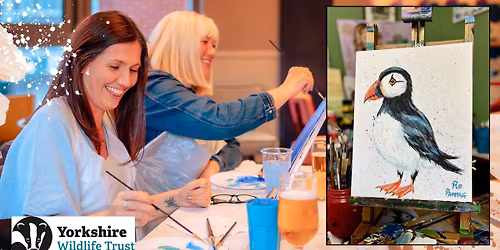 Paint a puffin with Pub Painting UK (Part of Yorkshire Puffn Festival)