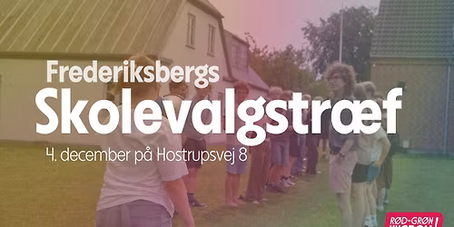 Skolevalgstr\u00e6f p\u00e5 Frederiksberg