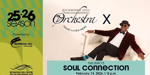 Richmond Hill Philharmonic's Soul Connection with George St.Kitts