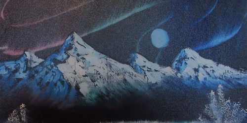 Bob Ross Painting Class