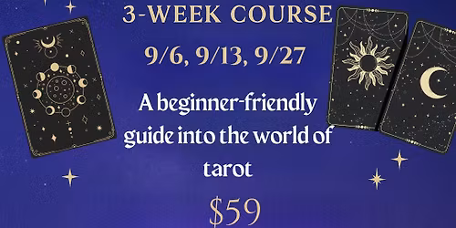 Foundations of Tarot- in person class