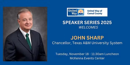 Speaker Series 2025 - John Sharp