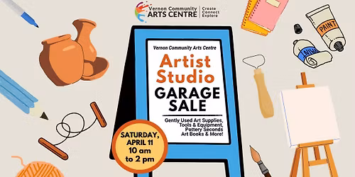 Artist Studio Garage Sale