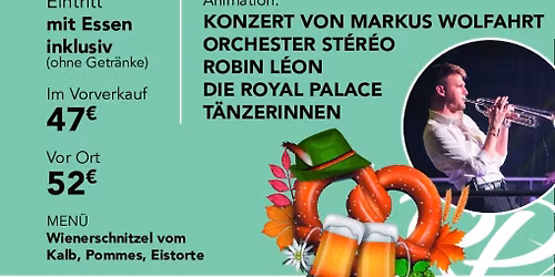 Gro\u00dfes OKTOBERFEST im ROYAL PALACE