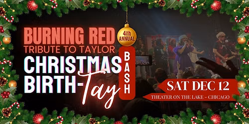 Theater on the Lake welcomes back Burning Red a Tribute to Taylor Swift!