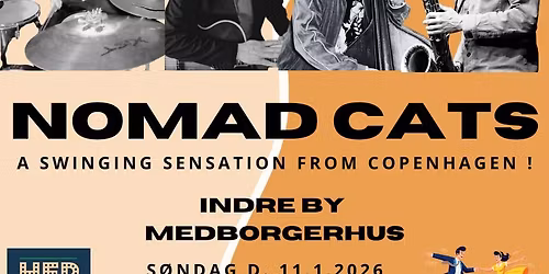 Hepcats LIVE: NOMAD CATS @ Sunday Swing (DKK 100)