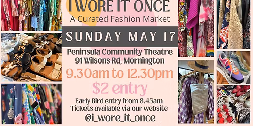 I Wore It Once - A Curated Fashion Market 