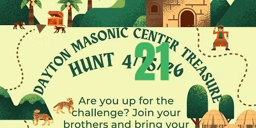 \ud83c\udff4\u200d\u2620\ufe0f Dayton Masonic Center Treasure Hunt \ud83c\udff4\u200d\u2620\ufe0f