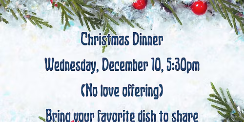 Family Christmas Dinner