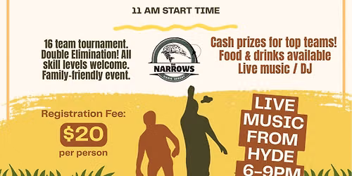 1st Annual Cornhole Tournament 