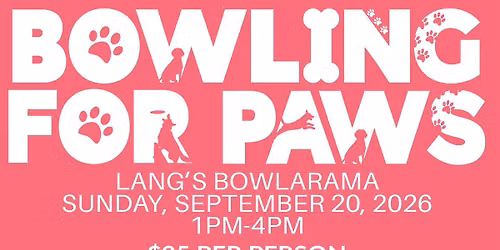 Bowling For Paws