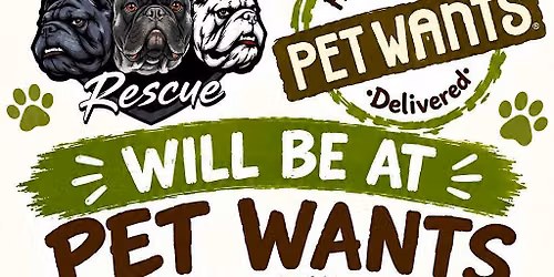 Bulldogs at Pet Wants
