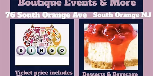 Desserts Designs & Bingo