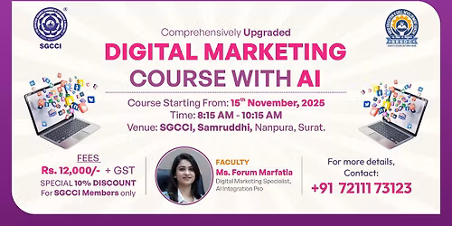 Upgraded Digital Marketing Course with AI