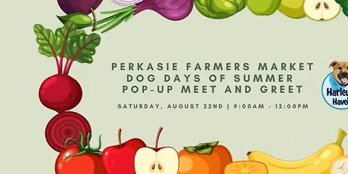 Perkasie Farmers Market: Dog Days of Summer Meet & Greet