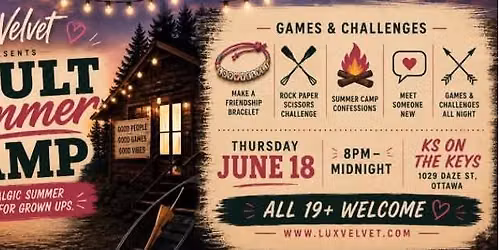 Adult Summer Camp Mixer