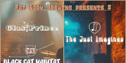 FAT LADY BREWING presents: The Just Imagines \/ Black Cat Habitat \/ Faint Halos \/ Glass Prince