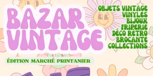 Bazar Vintage Mtl - 11 Avril 2026