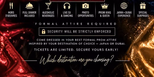 Adult Prom2k26: The international Affairs