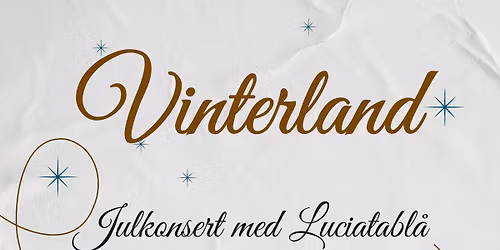 Vinterland - en Julkonsert med musikeleverna