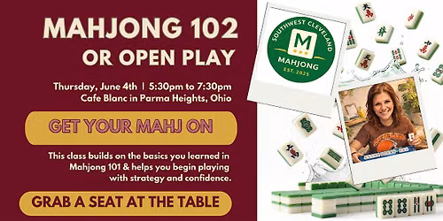 Mahjong 102 or Open Play