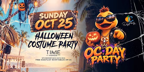 OC DAY PARTY ANNUAL COSTUME PARTY
