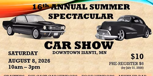 16th Annual Summer Spectacular Car Show