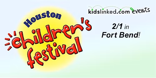 Vendor Registration: Fort Bend-Houston Children\u2019s Festival 2\/1\/26