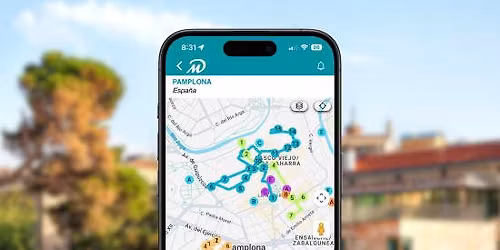 TOP Pamplona: Visita Guiada con tu m\u00f3vil