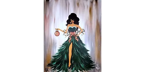 The Living, Breathing Christmas Tree - Paint and Sip in Houston | Classpop!\u2122