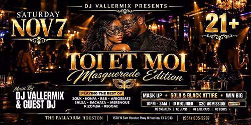 TOI ET MOI, MASQUERADE EDITION!
