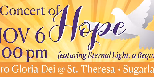 A CONCERT OF HOPE