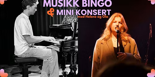 AKKS Musikkbingo og minikonsert med Helene og Ola