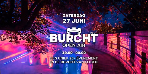 SOLD OUT - Burcht Open Air Leiden - Zaterdag 27 juni