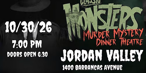 Classic Monsters mystery at Jordan Valley Restaurant
