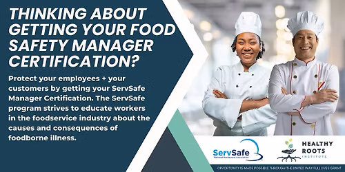 ServSafe Certification: September In-Person Sessions