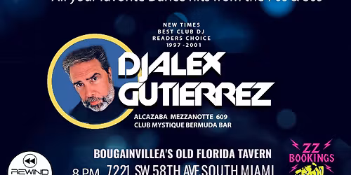" Bougie Nights" with DJ Alex Gutierrez at Bougie's in South Miami