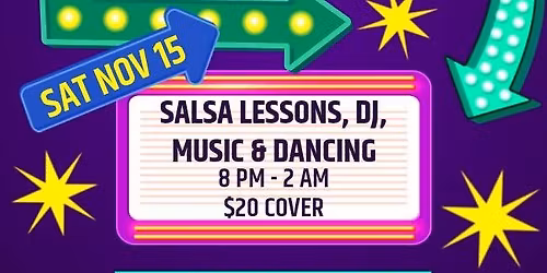 Ritmo De La Noche Retro 70s 80s Salsa Bachata Party