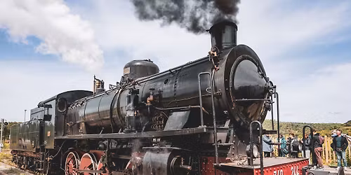 SUL TRENO STORICO A VAPORE DA SIENA VERSO ASCIANO 10\/05\/2026                             
