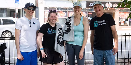 Full-body workout at the Roslindale Farmers Market
