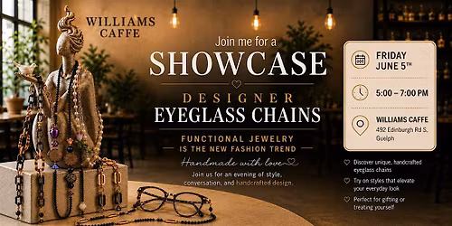 Designer Eyeglass Chains Showcase