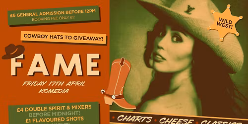 FAME \/\/ WILD WEST \/\/ 400 SPACES ON THE DOOR!