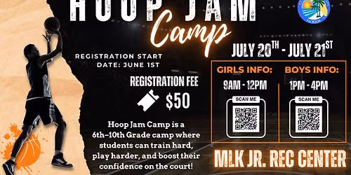Hoop Jam Camp — 705 E 14th Ct, Panama City, FL 32401-3309, United States