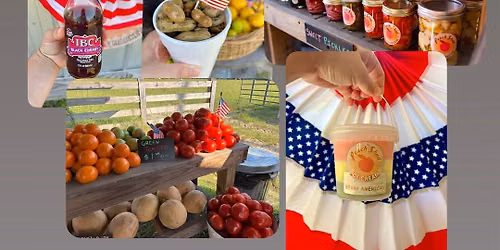 The Peach Shed- July Market 🇺🇸