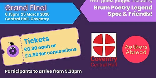 Coventry & Warwickshire Youth Poetry Slam