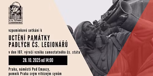 Vzpom\u00ednkov\u00e9 setk\u00e1n\u00ed k uct\u011bn\u00ed pam\u00e1tky padl\u00fdch \u010ds. legion\u00e1\u0159\u016f